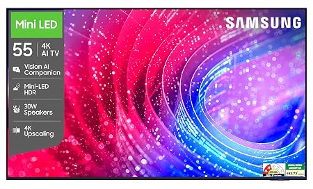 Samsung 55 inches Mini LED 4K Samsung Vision AI Smart TV UA55M2EHAULXL